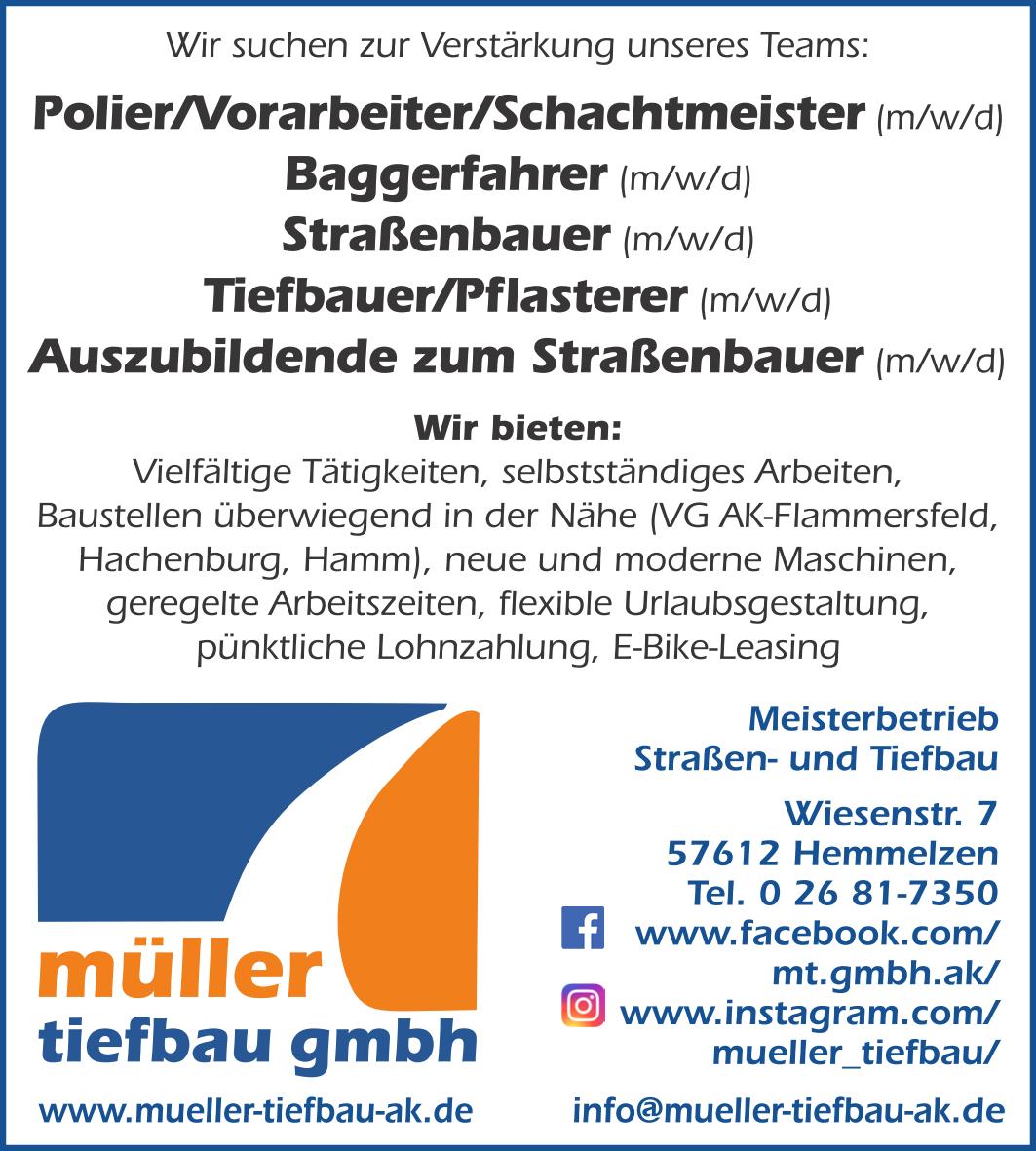 MüllerTiefbau Stellenanzeige Final 01