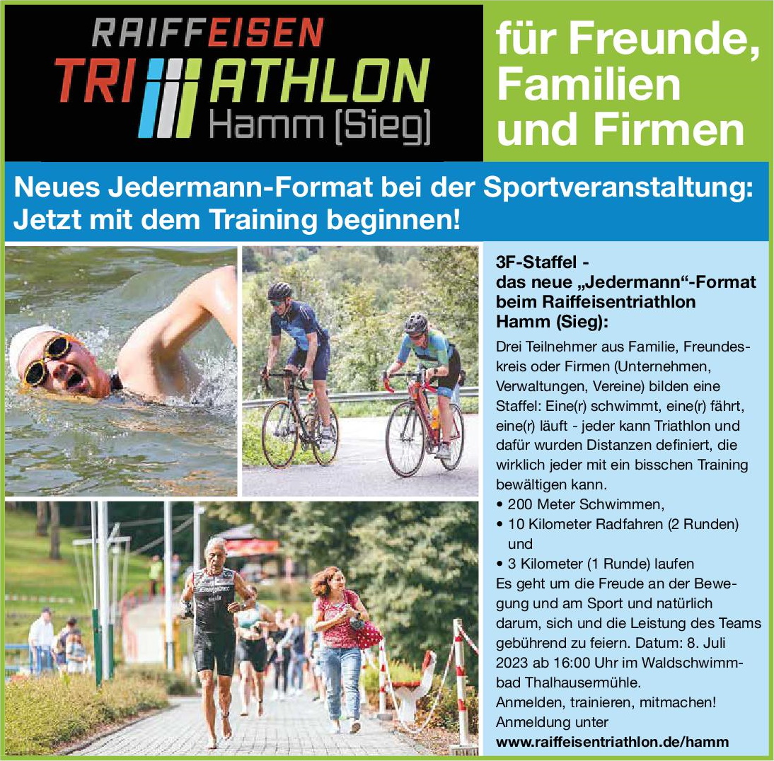 Raiffeisentriathlon 3F