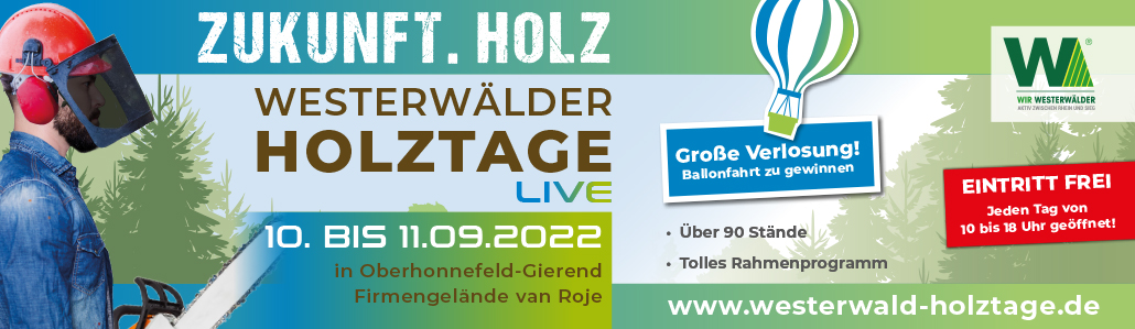 wwholztage 2022 live online banner neu